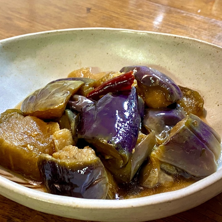 冷凍揚げなすのオランダ煮【和食・副菜】